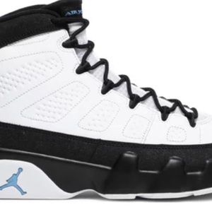 AIR JORDAN 9 RETRO -White/University blue-black